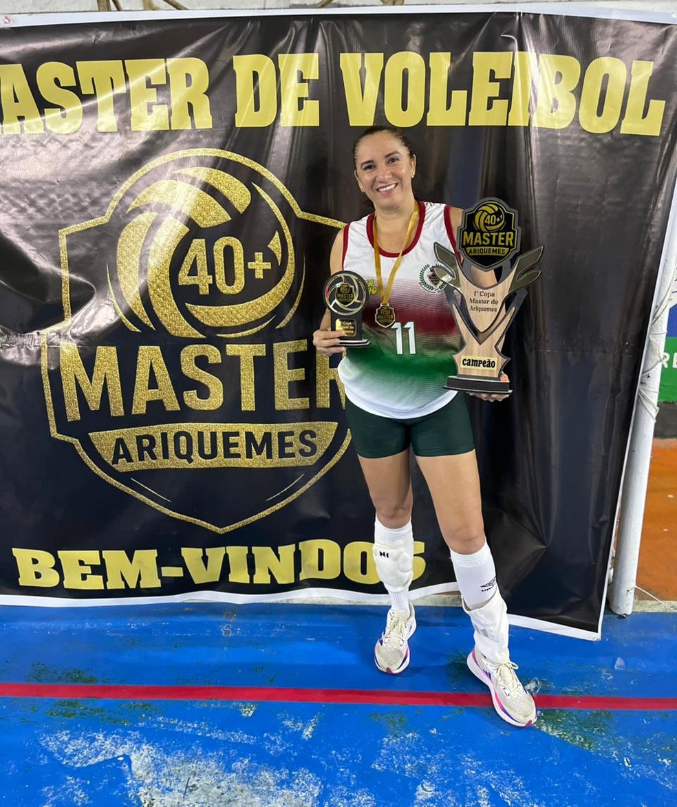 Erlane Mota em torneio master