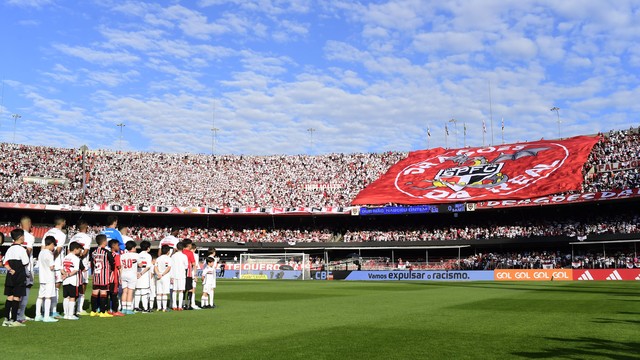 São Paulo x Santos, torcida no Morumbi