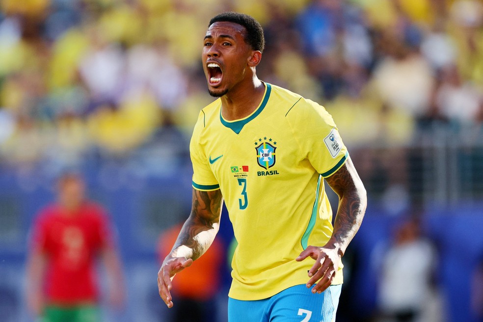 Gabriel Magalhães em campo - Copa do Mundo hoje