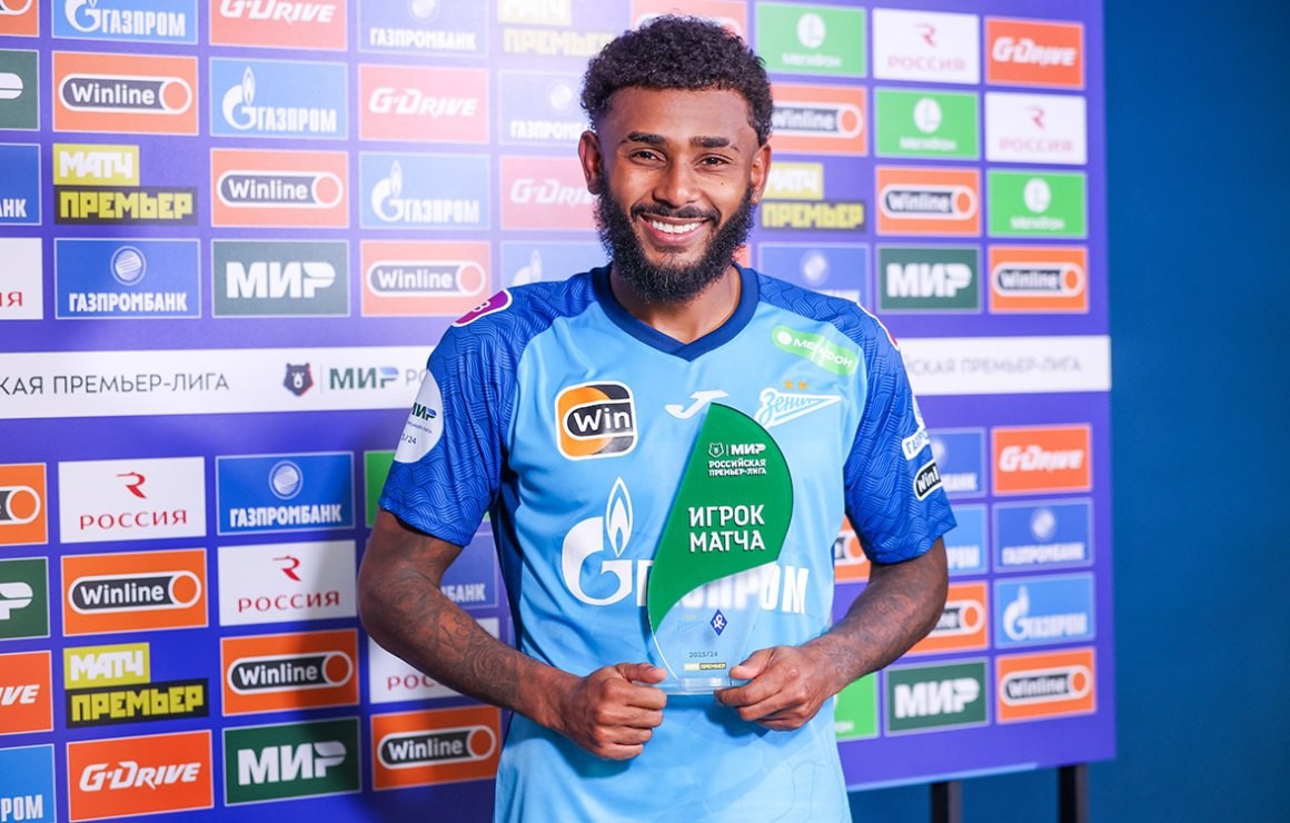 Botafogo negocia com Wendel, volante do Zenit