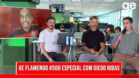 Live ge Flamengo recebe Diego Ribas; assista - 