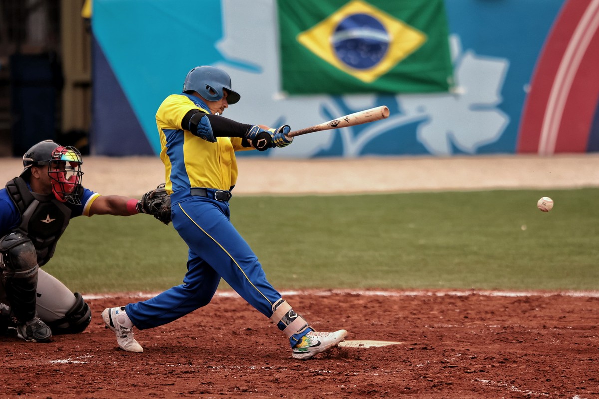 Brasil perde na final, mas leva medalha inédita no beisebol no Pan 2023