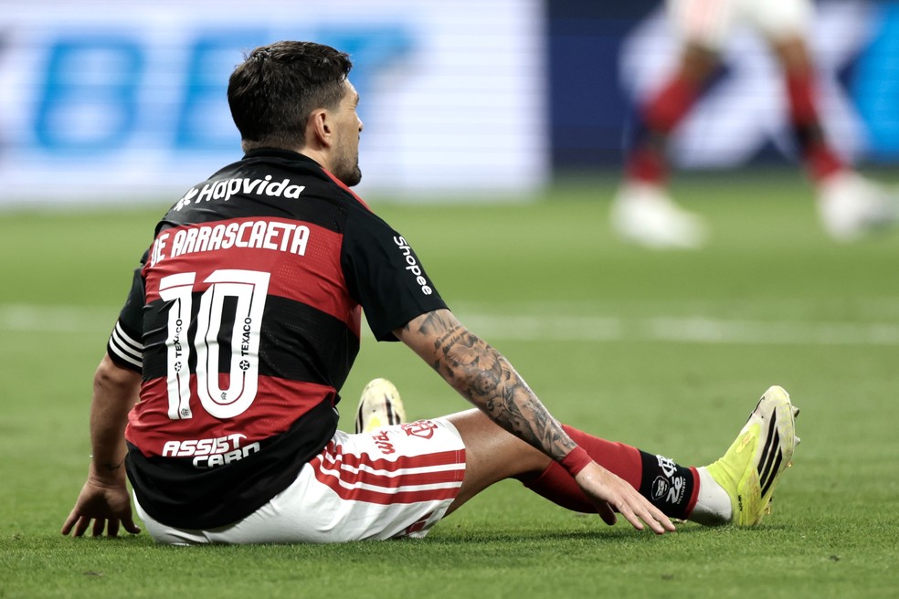 Arrascaeta em Corinthians x Flamengo � Foto: Marcello Zambrana / AGIF