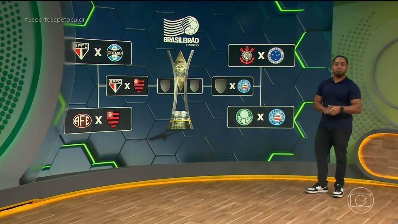 Semifinais do Brasileiro Feminino: Flamengo e São Paulo abrem a disputa