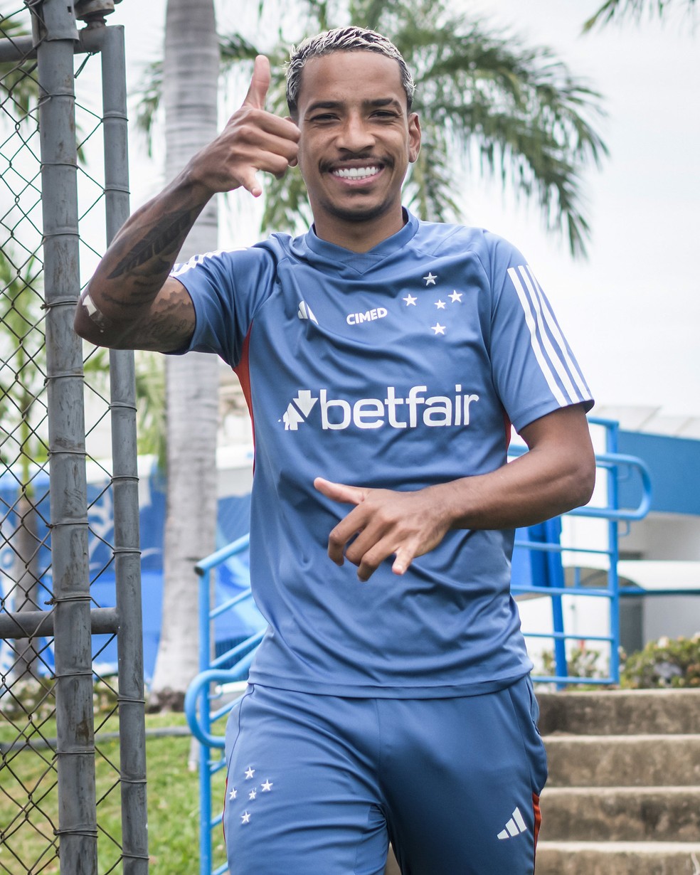 Matheus Pereira Cruzeiro — Foto: Gustavo Aleixo/ Cruzeiro