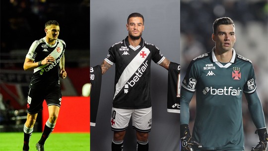 Vasco resolve 'urgências' e mantém peças-chave do time de Diniz - Com acerto com Léo Jardim, clube conseguiu assegurar a permanência de quatro titulares absolutos