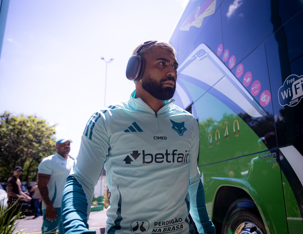 Gabigol Cruzeiro — Foto: Lucas Bubols / Cruzeiro