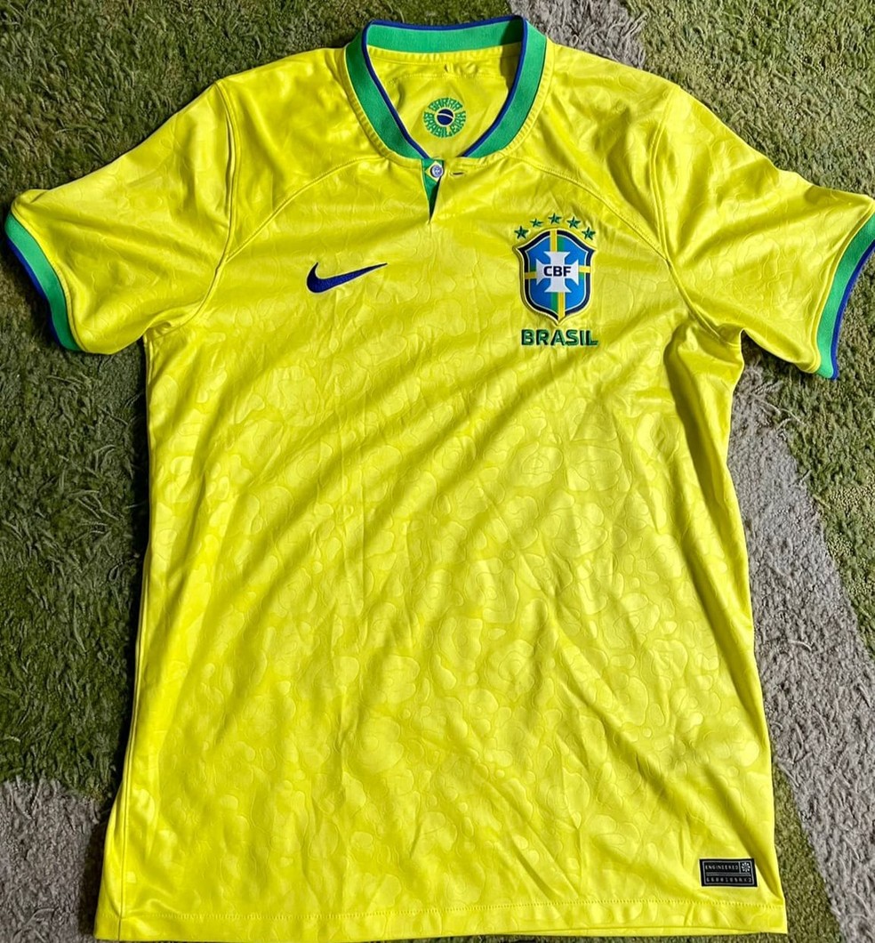 Camiseta Brasil 22/23 Home Masculino, 40% OFF
