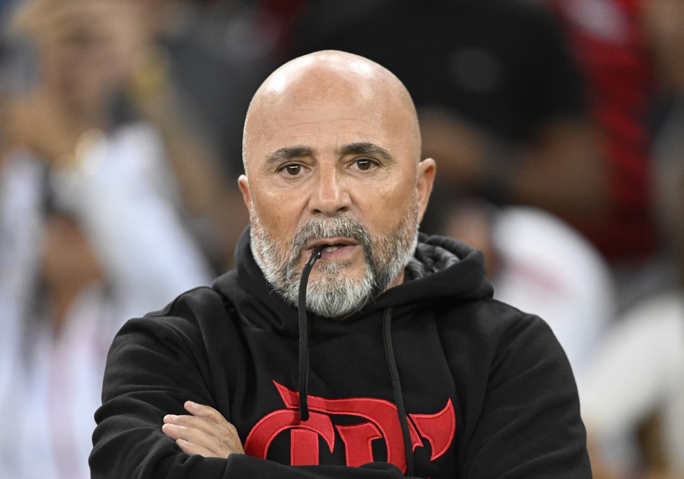 Jorge Sampaoli &eacute; o atual t&eacute;cnico do Flamengo &mdash; Foto: Andr&eacute; Dur&atilde;o