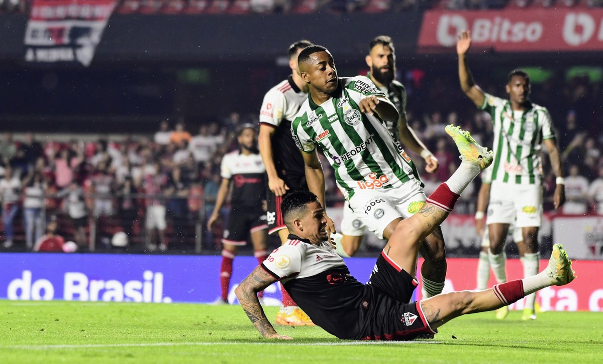 Coritiba é superado pelo Bahia e chega a dez jogos sem vencer