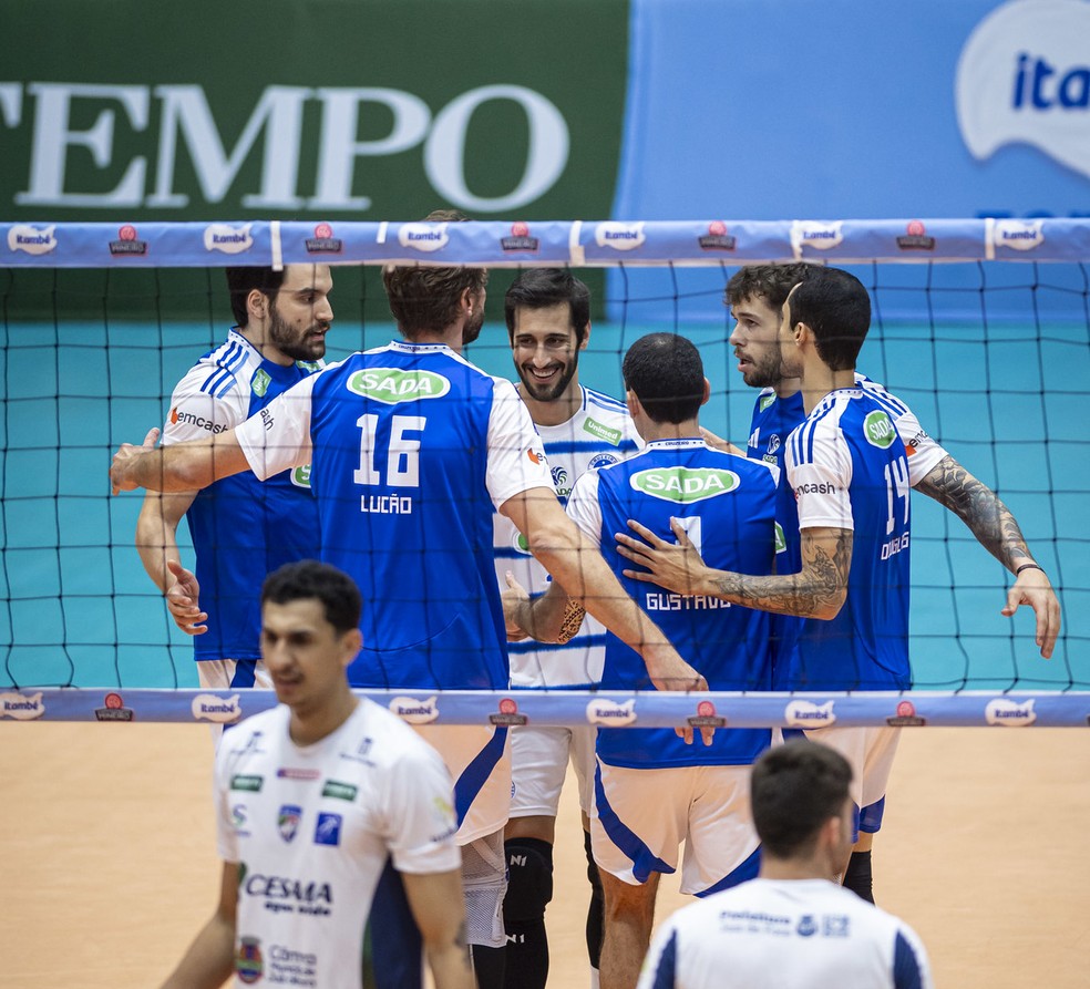 Cruzeiro, JF Vôlei, Campeonato Mineiro 2025 — Foto: Agência i7/Sada Cruzeiro