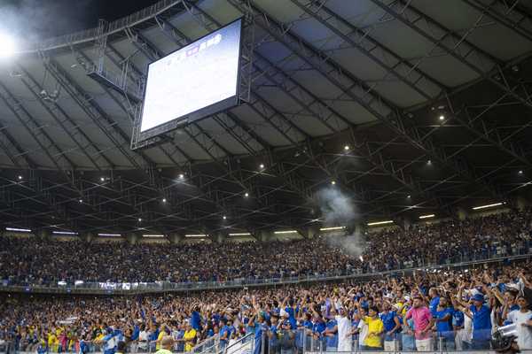 Cruzeiro soma R$ 20 milhões em bilheteria no ano e mira aumento com Mineirão e Sul-Americana