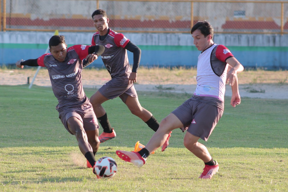 Pré-temporada do Baré visando a participação no Campeonato Roraimense 2025 — Foto: Sandro Marques/ge RR