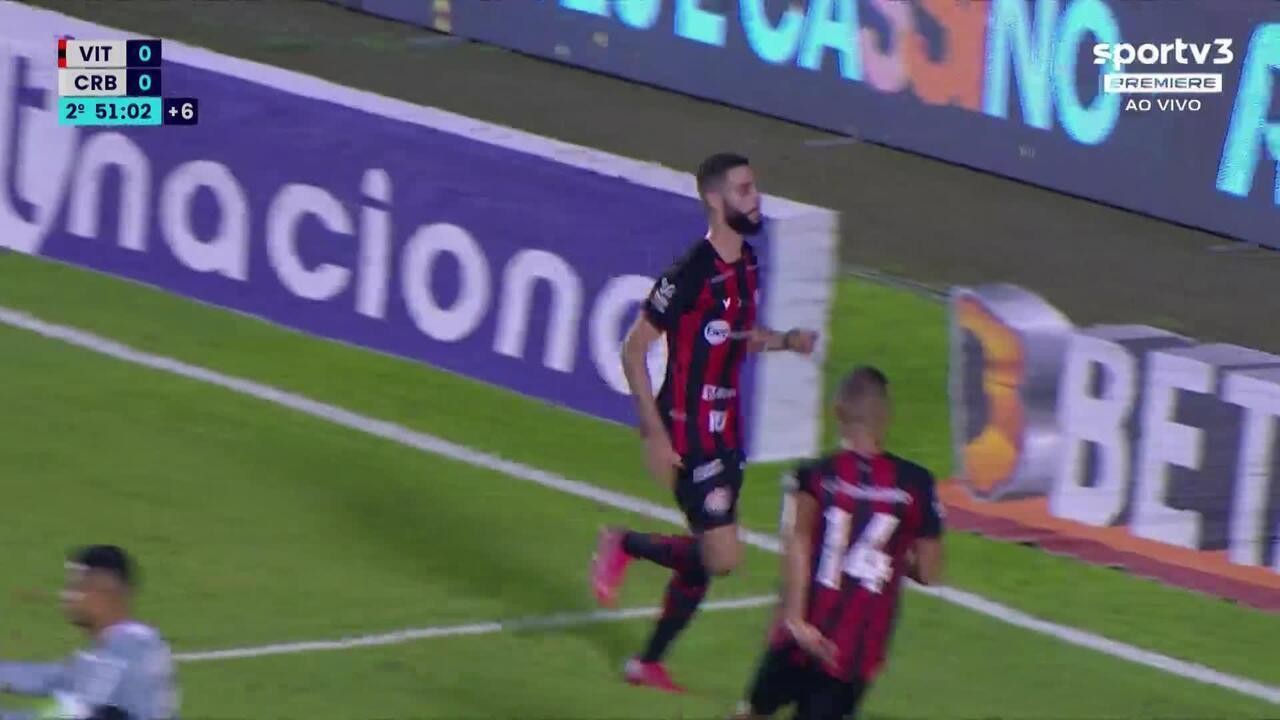 Vitória 1 x 0 CRB: veja o gol e os melhores momentos da partida | Ge