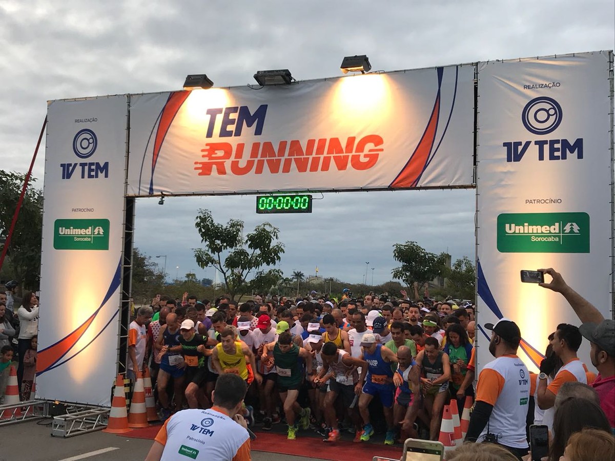 TEM Running espanta o frio e reúne atletas da região em Sorocaba, TEM  running sorocaba