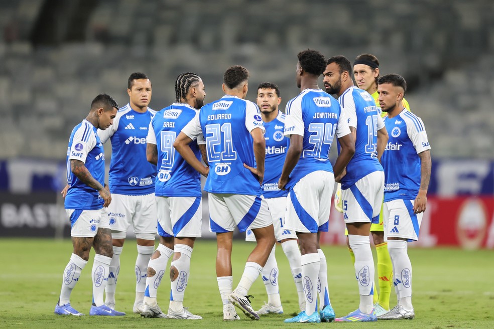 Time do Cruzeiro — Foto: Gilson Lobo/AGIF