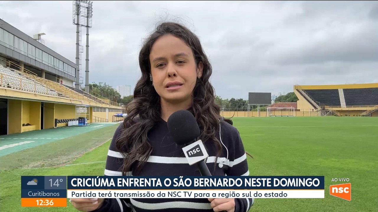 Imagem da partida São Bernardo x Criciúma