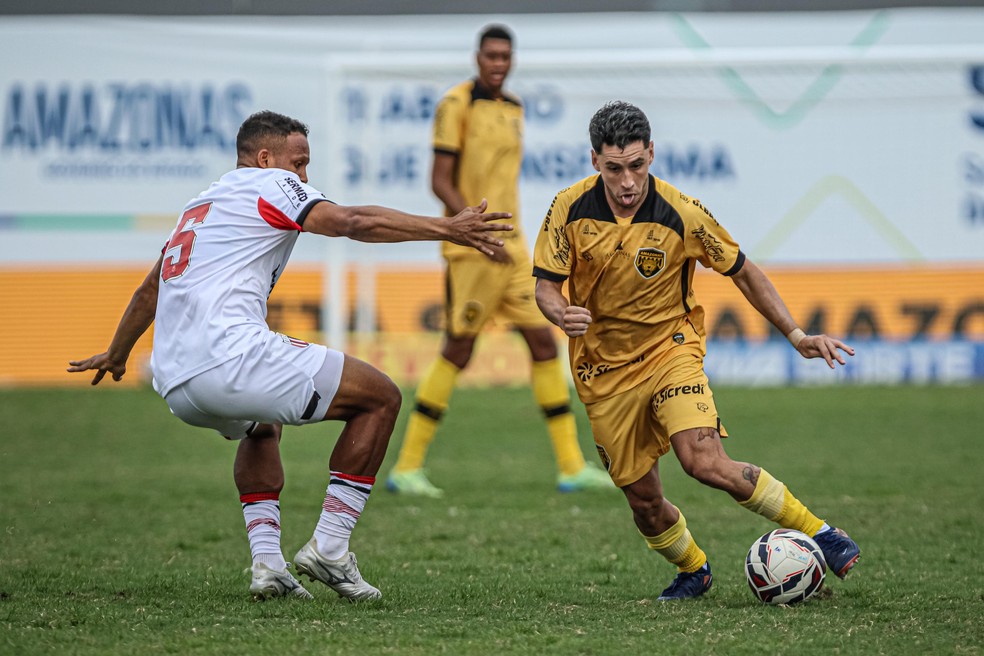 Amazonas x Botafogo-SP Série B — Foto: João Normando/Amazonas FC