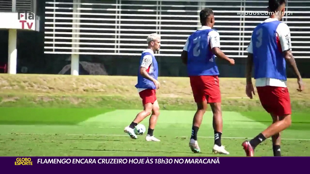 Flamengo encara Cruzeiro hoje, às 18h30, no Maracanã