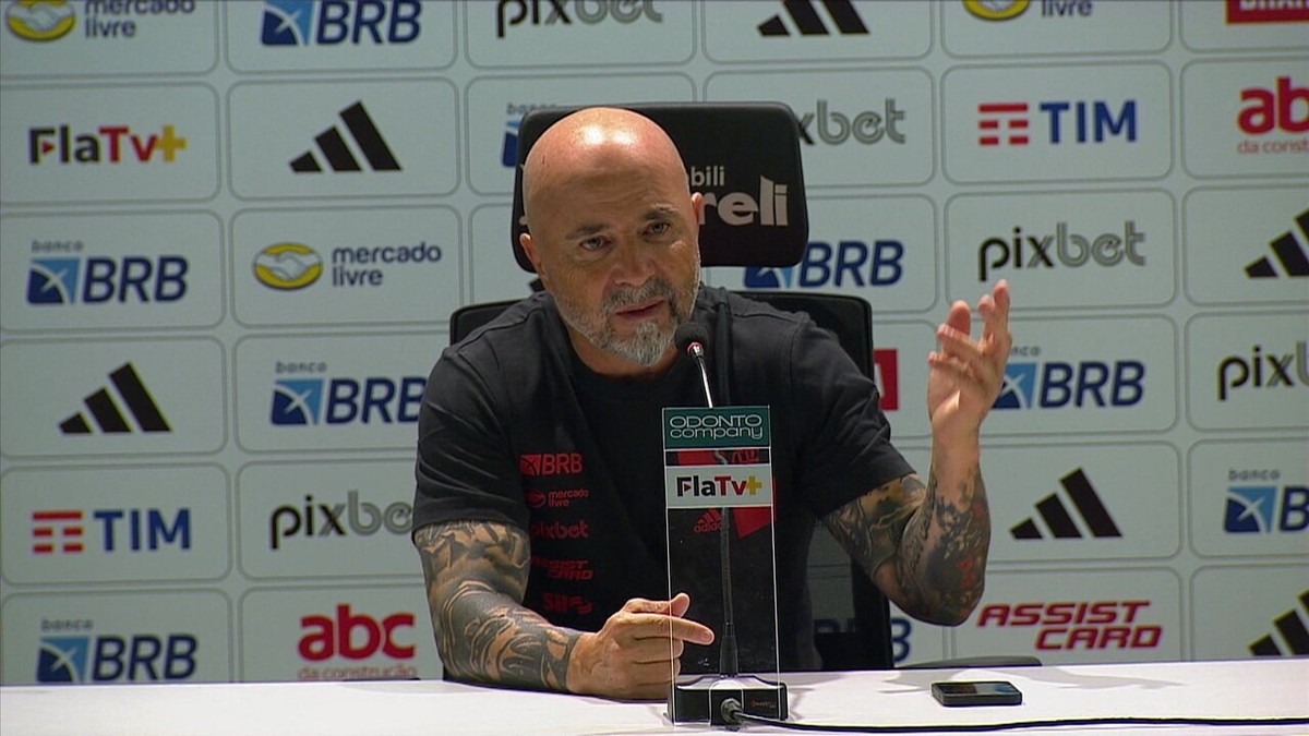 Sampaoli voit le jeu « hautement contrôlé » de Flamengo et critique le terrain de Maracanã |  Flamenco