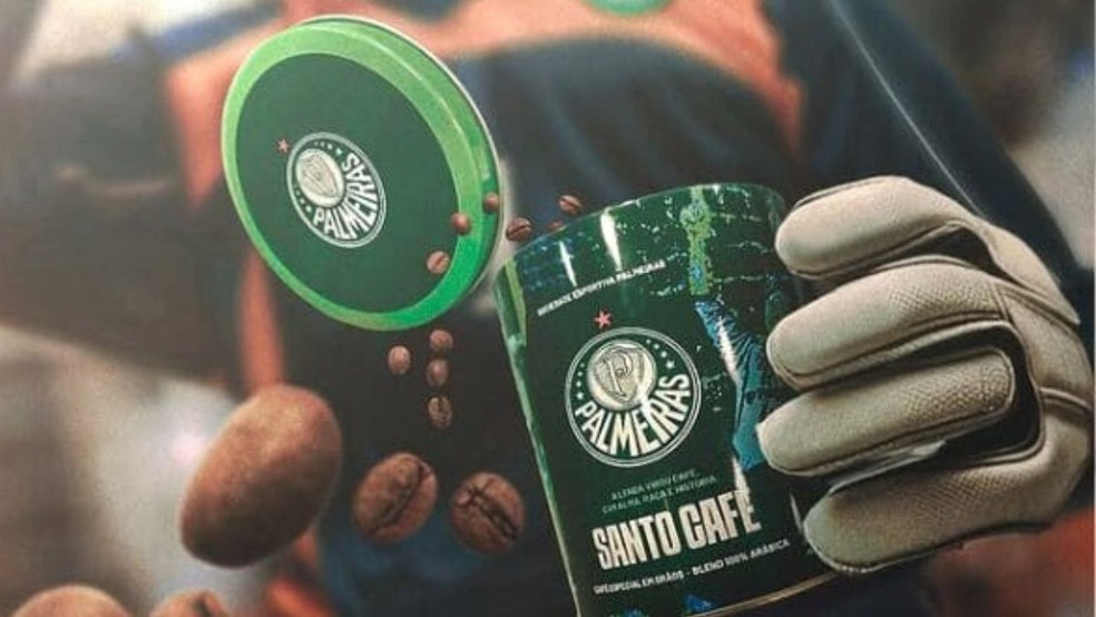 Café em homenagem ao ex-goleiro Marcos — Foto: Cafecito/Divulgação