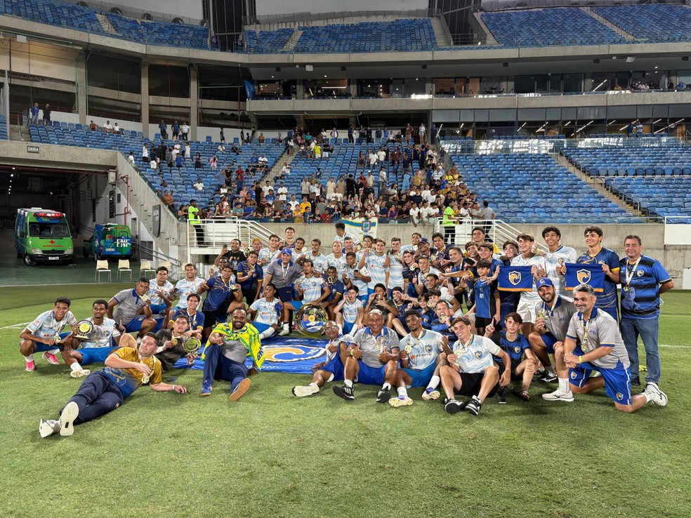 QFC é campeão potiguar sub-20 pela primeira vez — Foto: Augusto César Gomes