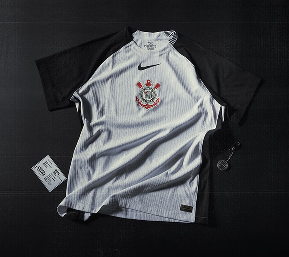 Nike é fornecedora de material esportivo do Corinthians desde 2003 — Foto: Divulgação / Nike