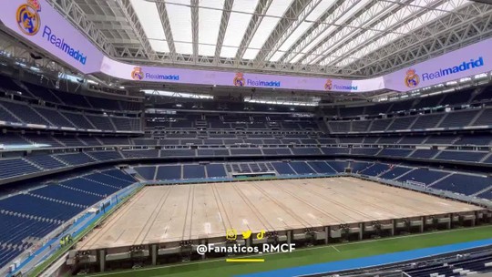 Veja o novo telão 360º do Santiago Bernabéu quase pronto - Programa: Futebol Internacional 