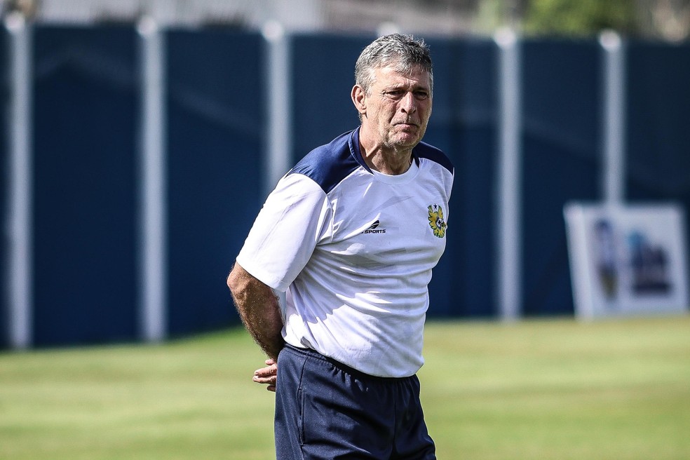 Wellington Fajardo, técnico do Nacional — Foto: Fernando Vasconcelos/Nacional