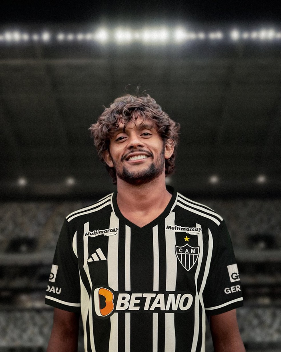 Gustavo Scarpa, novo reforço do Atlético-MG — Foto: Atlético-MG