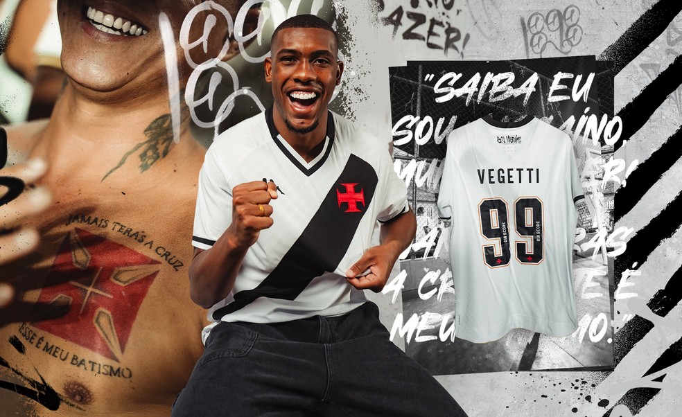 Novo uniforme II do Vasco para a temporada 2025  Foto: Divulgao