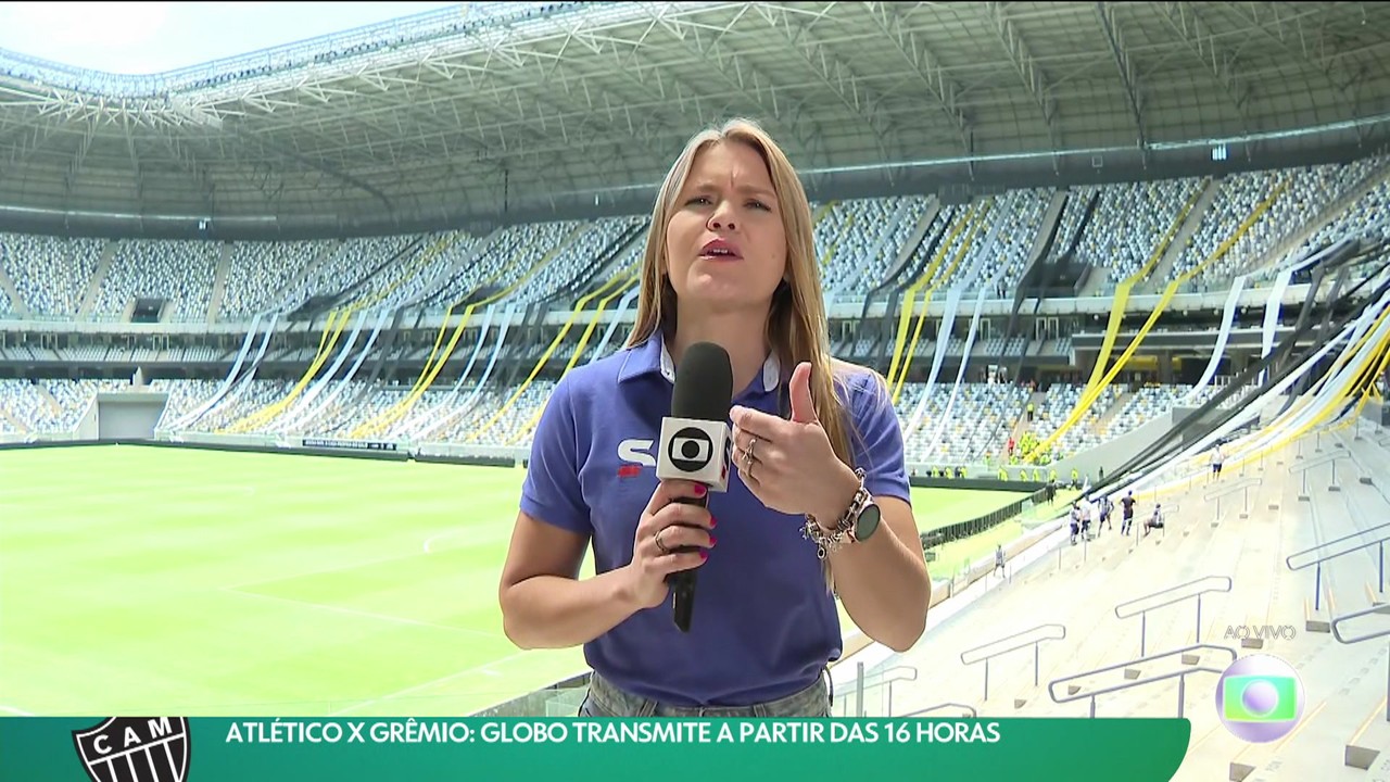 Atlético x Grêmio: Globo transmite a partir das 16 horas