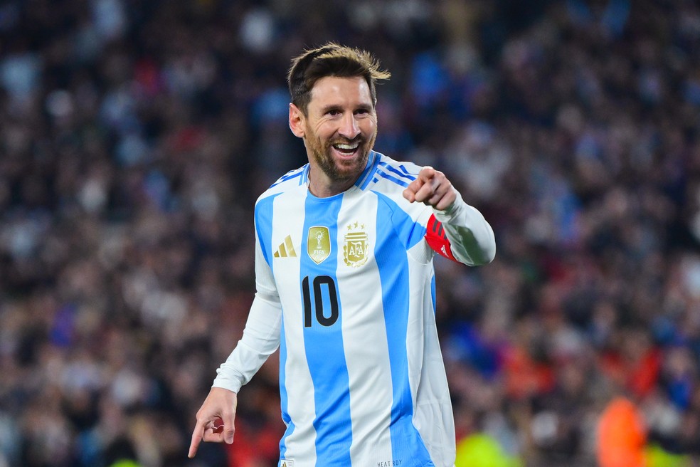 Messi tem mais de 500 milhões de seguidores nas rede sociais — Foto: Getty Images