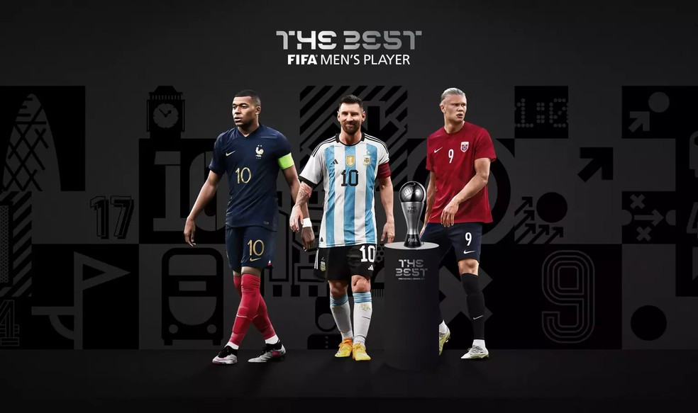 The Best 2023: Fifa divulga finalistas a melhor jogador do mundo