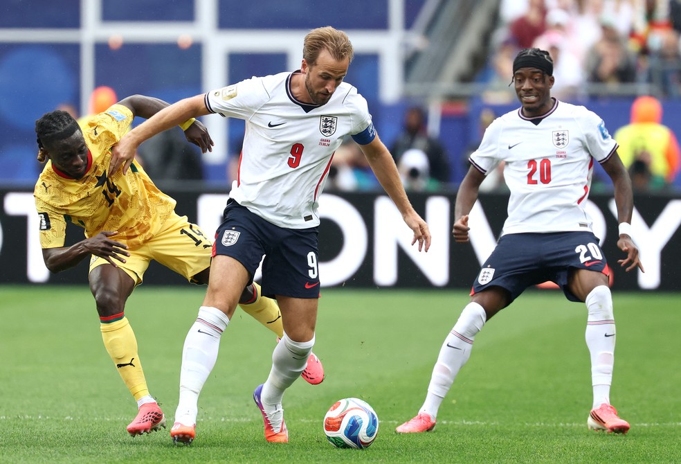 Inglaterra x Gana Harry Kane — Foto: FRANCK FIFE / AFP