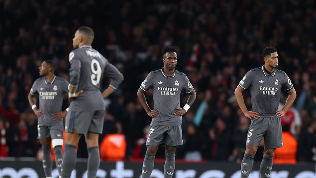 Arsenal derrota o Real Madrid por 3 a 0 nas quartas de final da Champions League