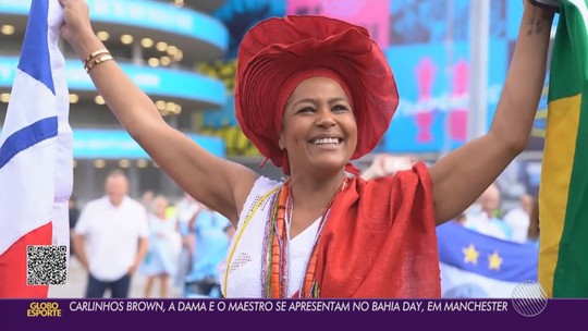 Globo Esporte acompanha Bahia Day em Manchester