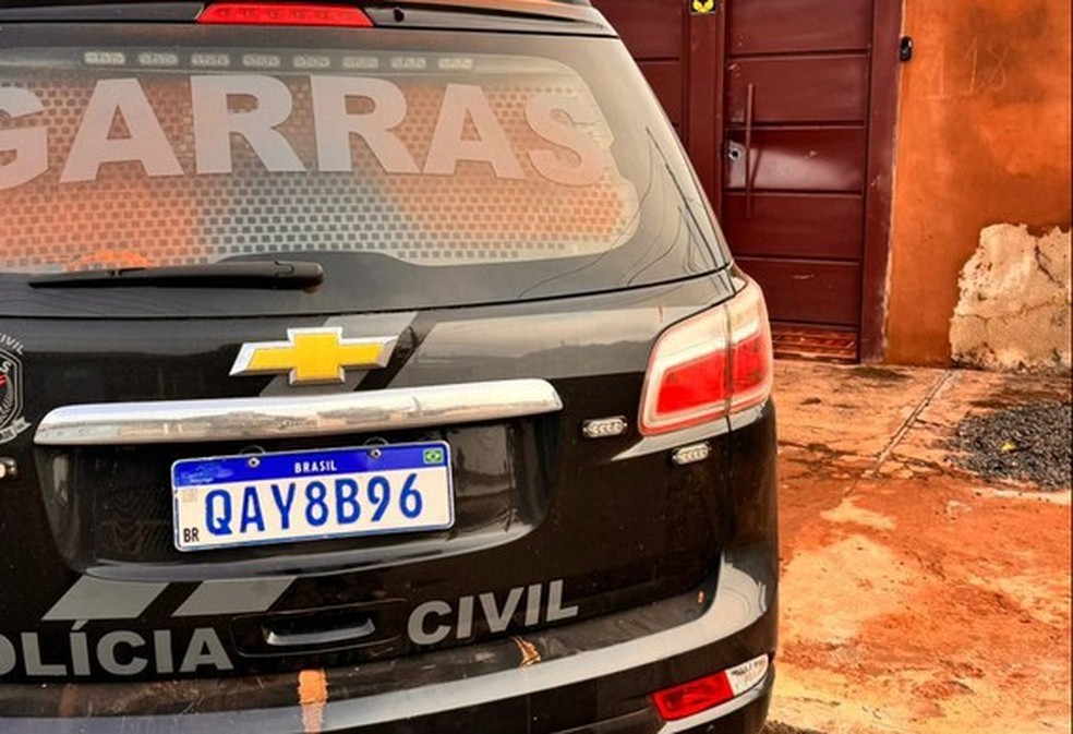 Viatura do Garras, durante a Operação Bypass, em 2023. — Foto: Divulgação/Sinpol-MS