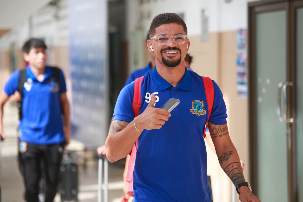 Judivan na Tailândia — Foto: Divulgação/ Pattaya