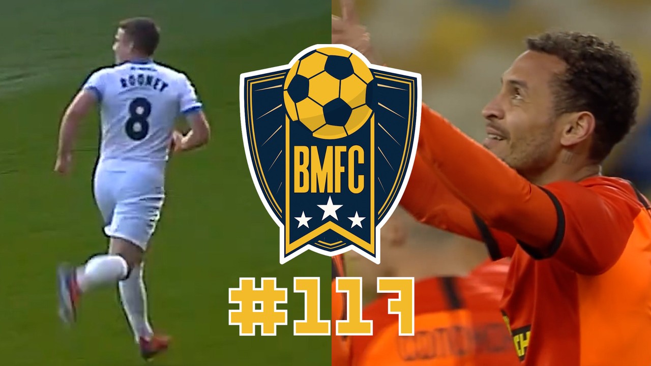 BMFC 117: Irmão de Rooney faz golaço do meio de campo e ex-santistas brilham na Ucrânia