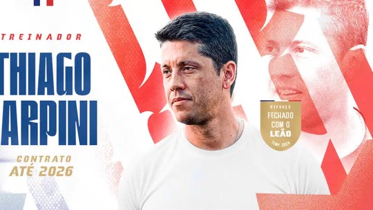 Thiago Carpini é o novo treinador do Fortaleza 