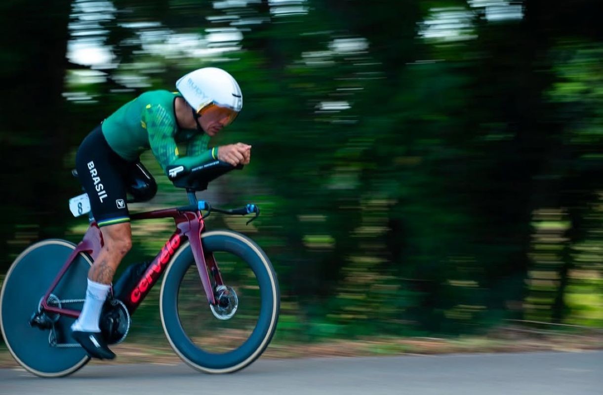 Ciclista Roberto Franco Neto conquista ouro nos Jogos Parasul-Americanos, na Colômbia