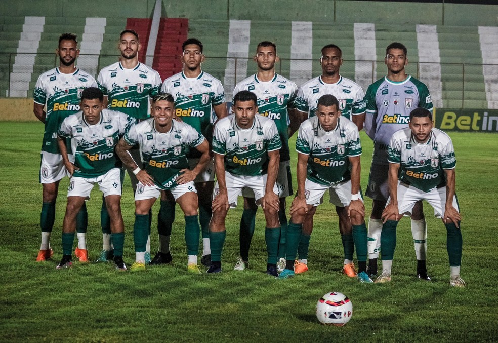 Elenco do Sousa para a temporada 2024 — Foto: Luciano Soares/Sousa