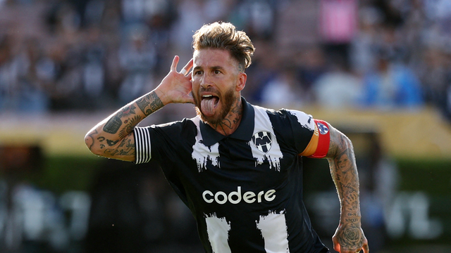 Sergio Ramos em Monterrey x Inter de Milão
