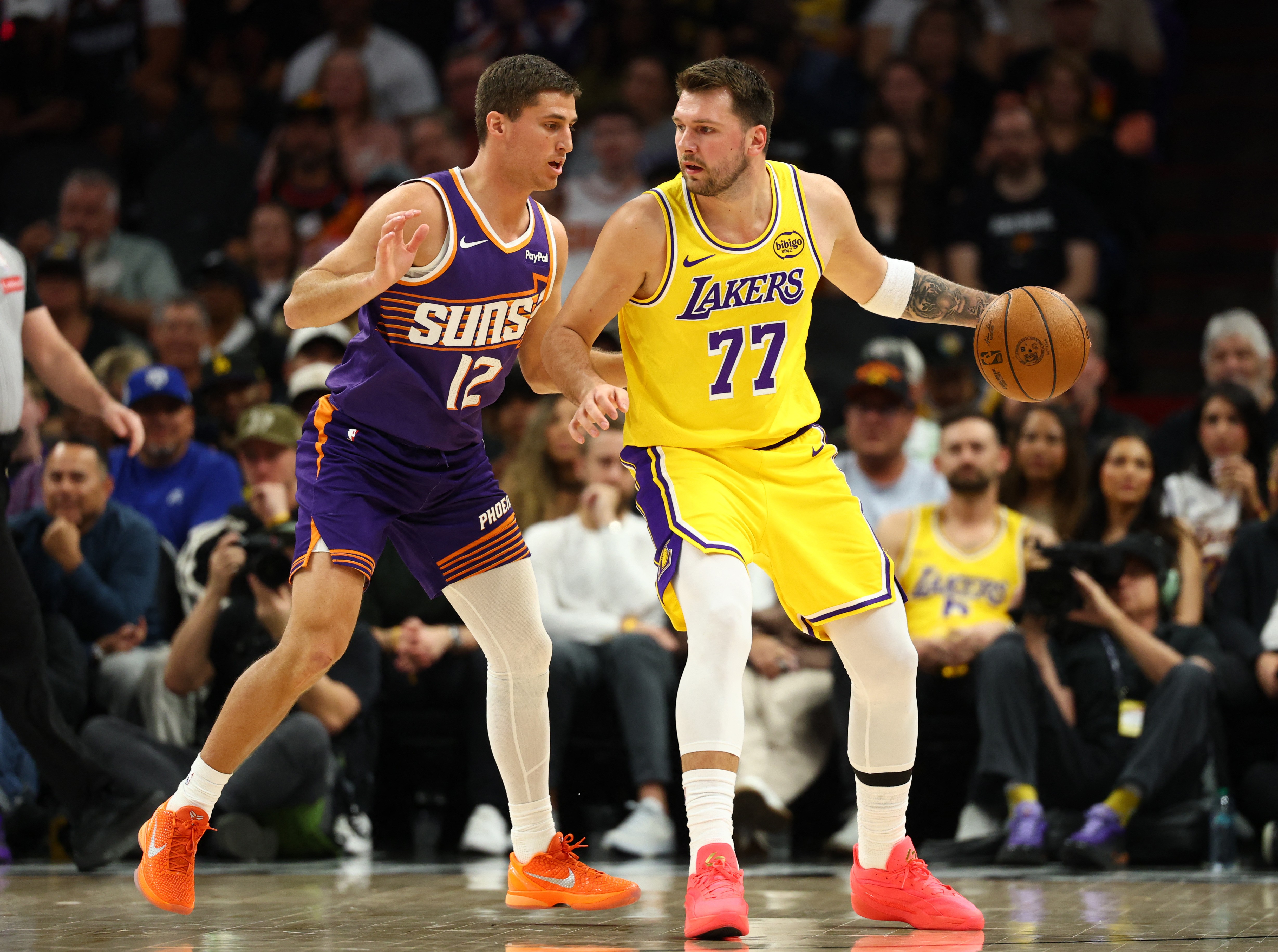 Suns x Lakers: Phoenix vence no fim apesar dos 41 pontos de Doncic | Ge