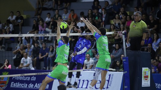 São José vence Atibaiacasino virtual dinheiro realdespedida do Campeonato Paulistacasino virtual dinheiro realVôlei