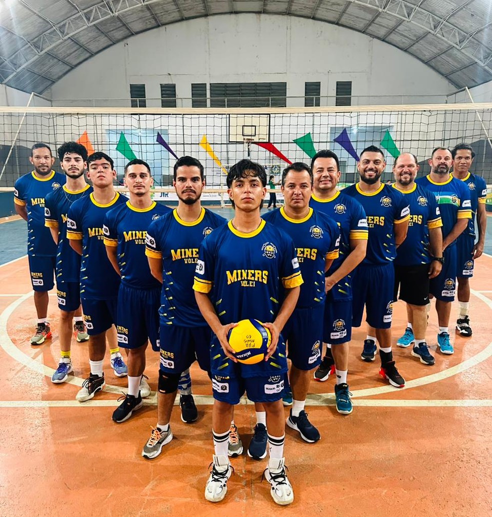 Miner Vôlei disputa Superliga C — Foto: Divulgação