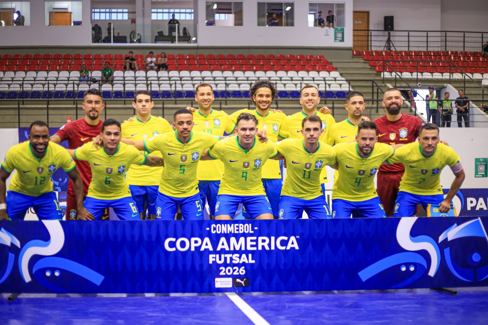 Hexacampeã mundial, seleção brasileira de futsal vai retornar ao Acre para amistoso em 2027