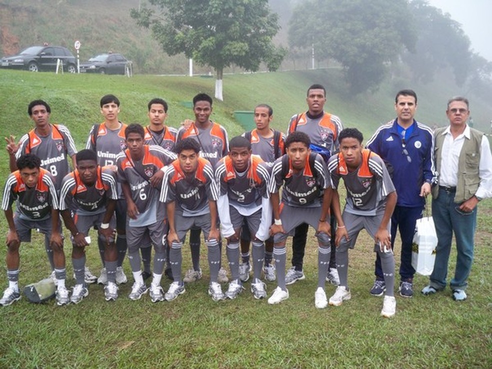 Salam Al-Faraj esteve num intercâmbio com o Tricolor — Foto: Arquivo pessoal