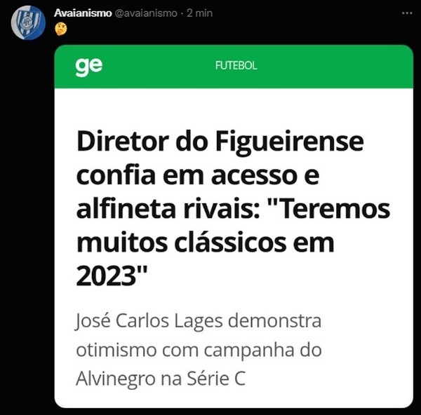 Administrador, Autor em Figueirense Futebol Clube - Página 96 de 292